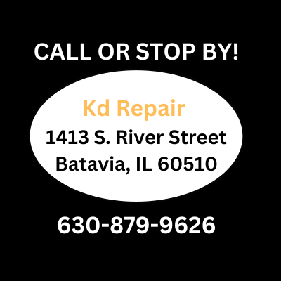 CALL OR STOP BY Kd Repair